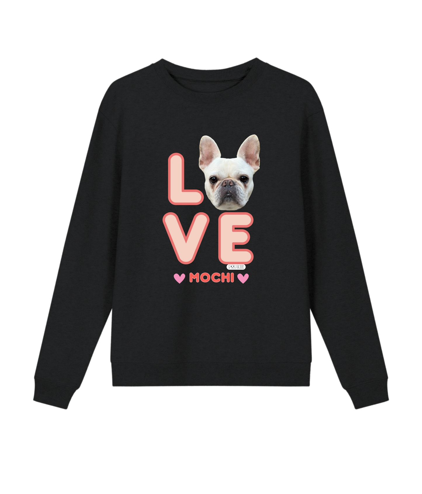 Custom Pet Crewneck Sweatshirt Love Edition