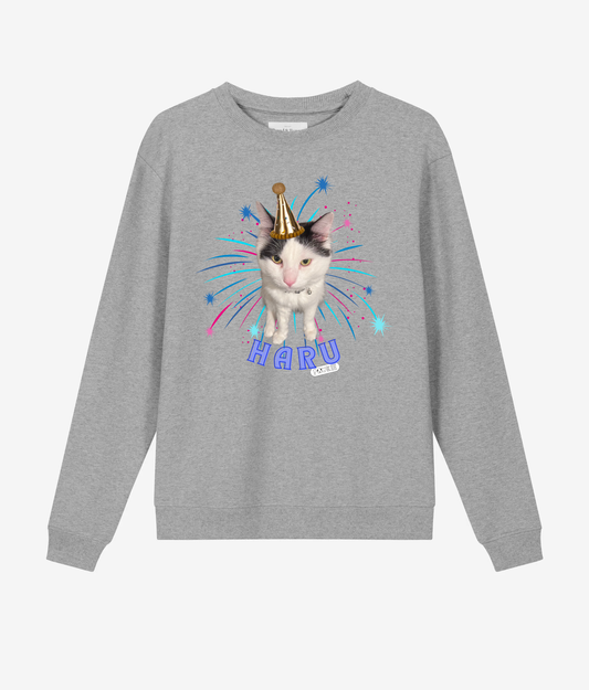 Custom Pet Crewneck Sweatshirt Party Edition