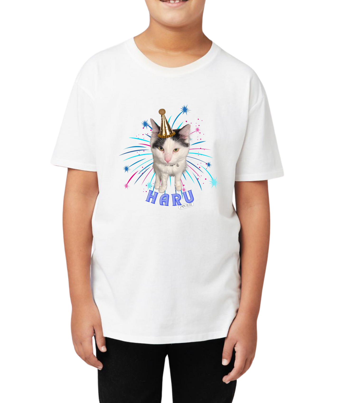 Kids Custom Pet T-shirt Party Edition