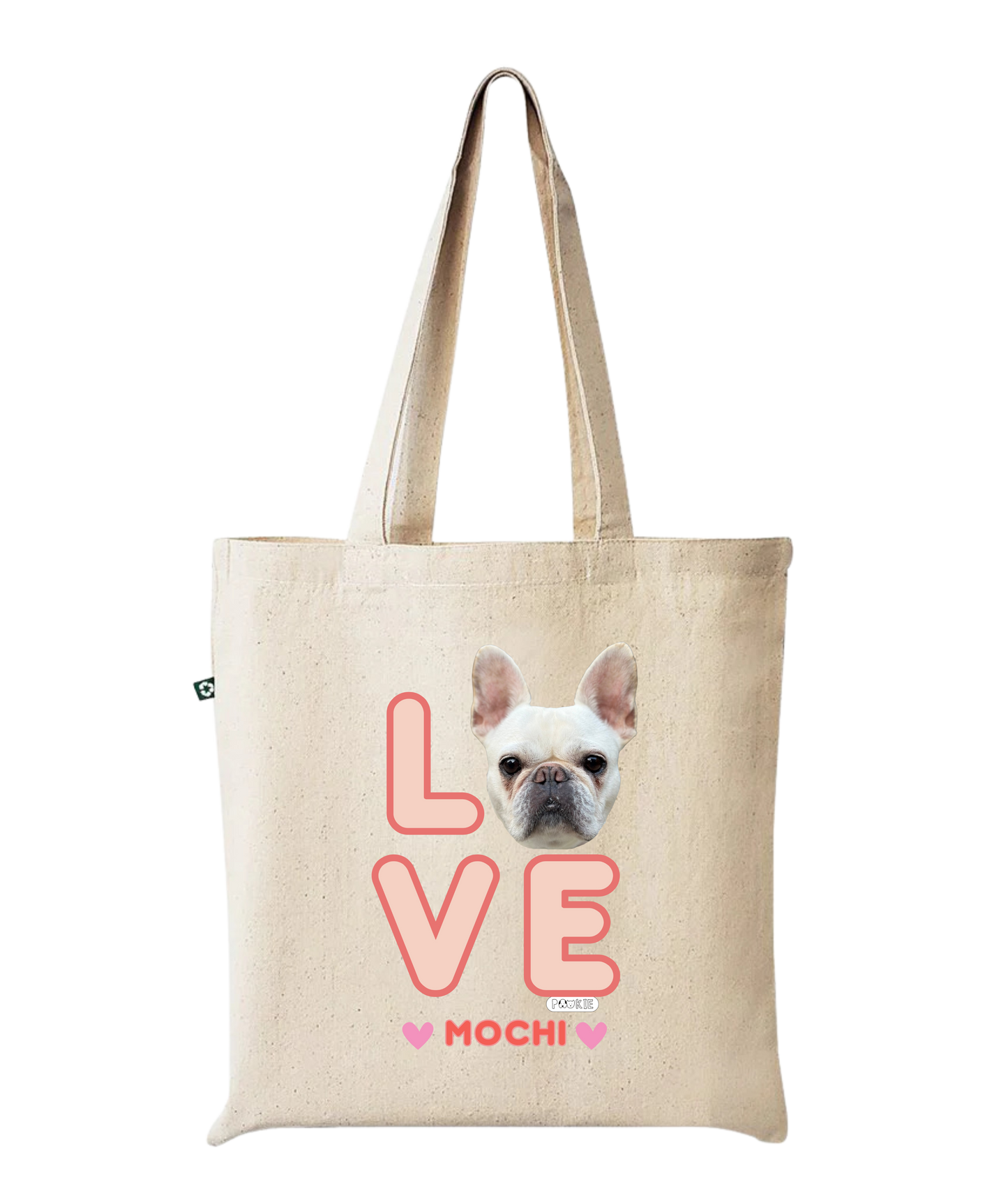 Custom Pet Tote Bag Love Edition