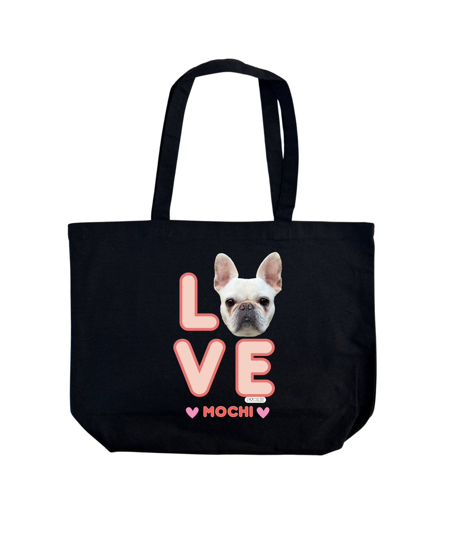 Custom Pet Tote Bag Love Edition