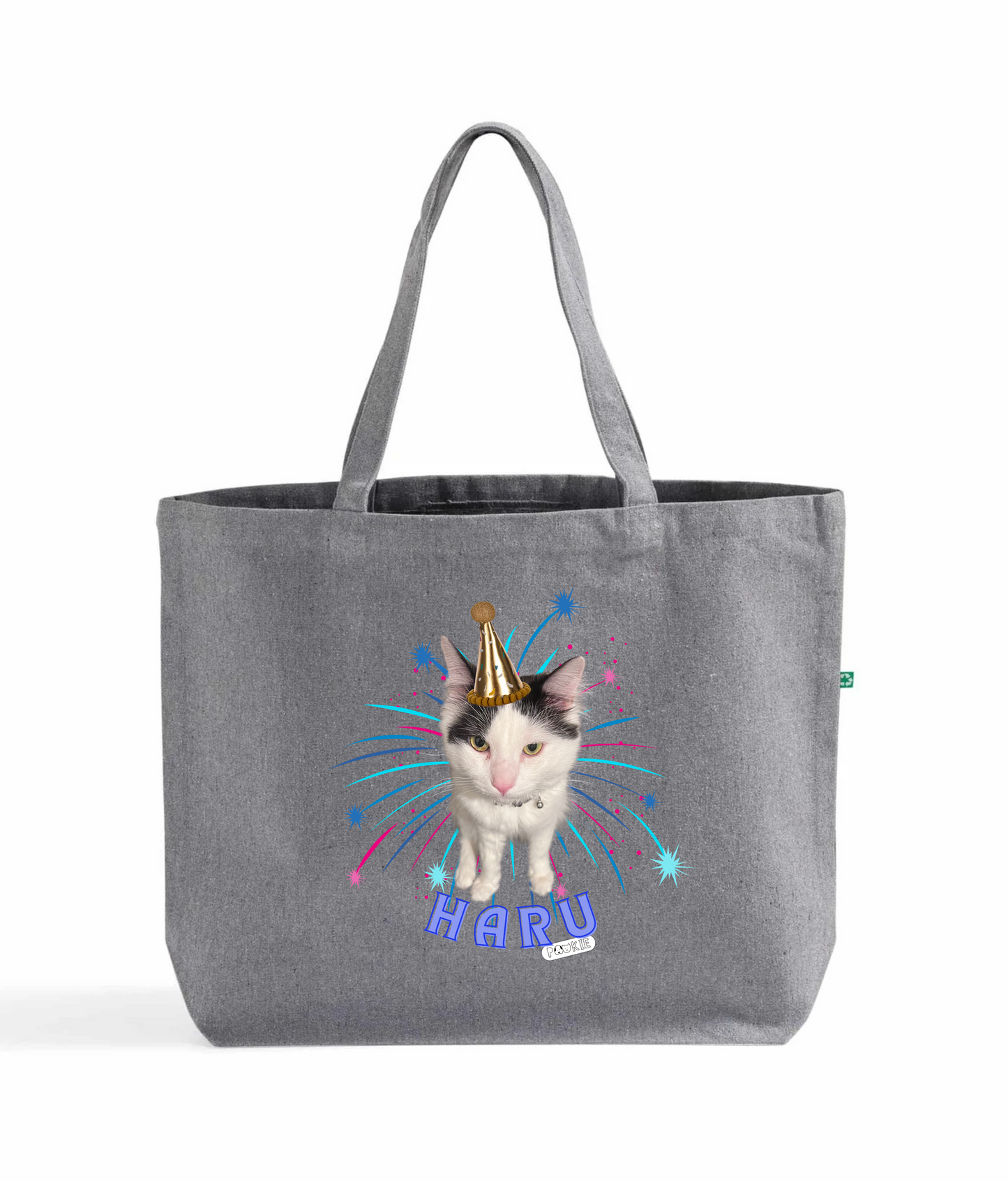 Custom Pet Tote Bag Party Edition