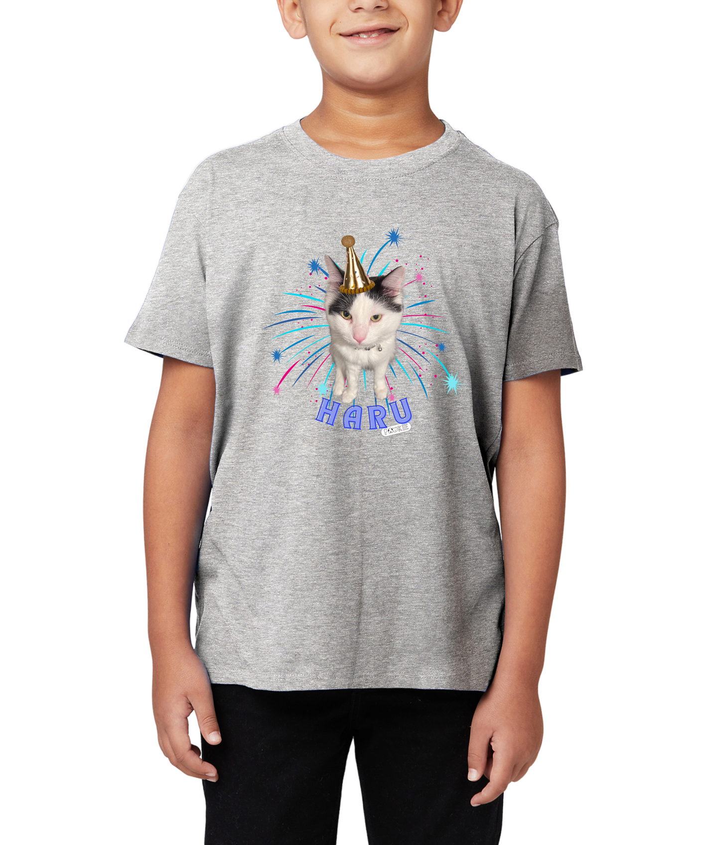 Kids Custom Pet T-shirt Party Edition