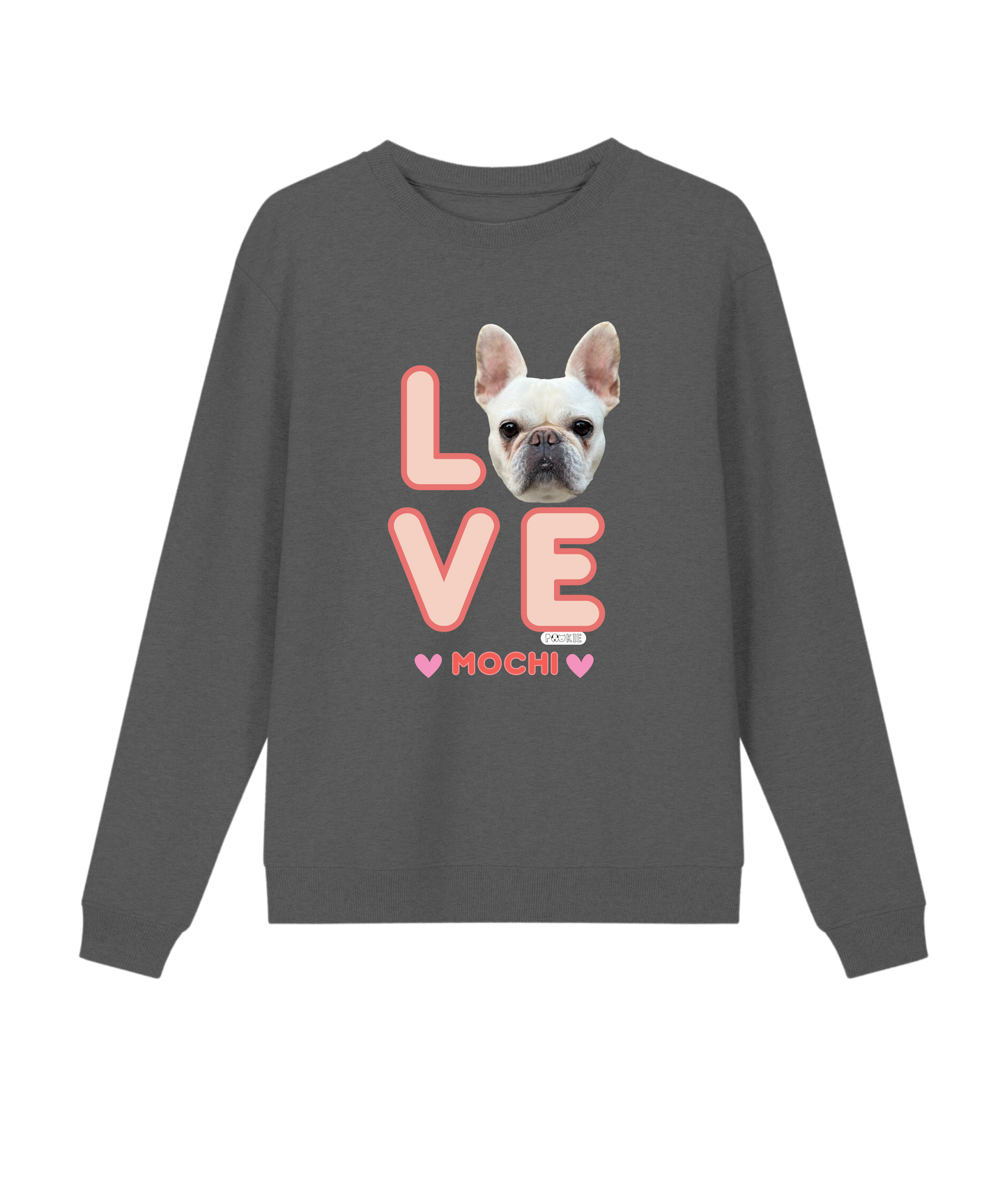 Custom Pet Crewneck Sweatshirt Love Edition