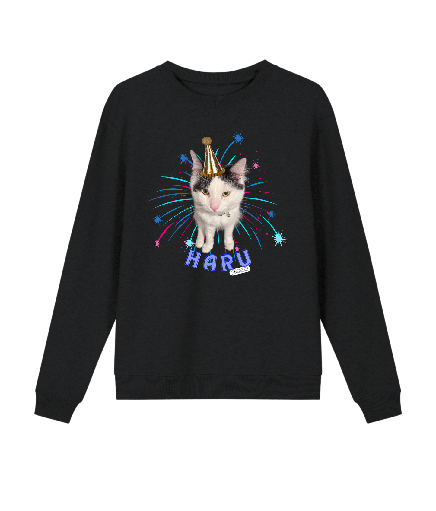Custom Pet Crewneck Sweatshirt Party Edition